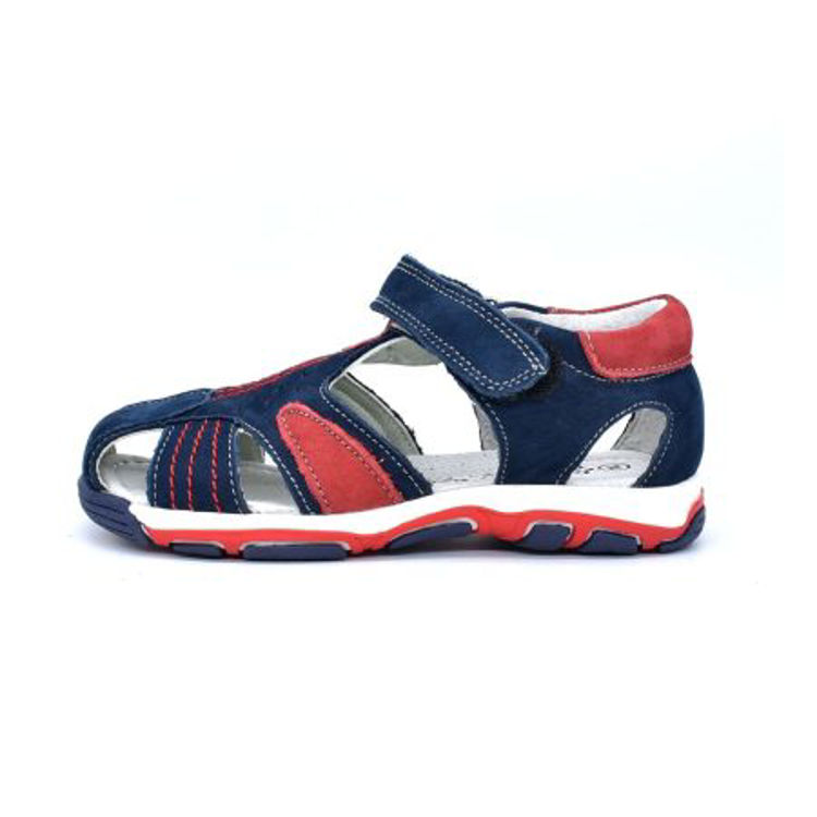 Picture of B135254- LEATHER BOYS COMFORTABLE SANDALS